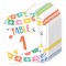Big Dot of Happiness Fiesta Table Numbers, Mexican Themed Wedding or Birthday Decor, Centerpieces, Double-Sided 5 x 7 inches Cards, Table Numbers 1-20